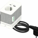Bordsenhet S kr+ USB A+C vit