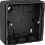 Schneider Exxact Dosa 1-fack 25mm IP44 Antracit