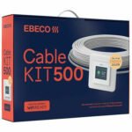 Ebeco Värmekabel 43m, 470W med termostat