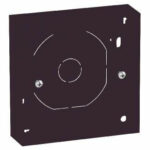 Elko Plus Förhöjningsram 1-fack 20mm Svart