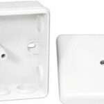 Kopplingsdosa U56 vit tom