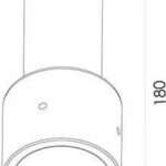 Norlys Adapter Vit 3061W 60-50mm