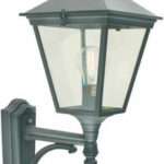 Norlys London Väggarmatur UPP 77W E27 Svart