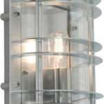 Norlys Stockholm 226 Väggarmatur Galvaniserad stål/Klart glas