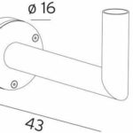 Norlys Nice 154 Tillbehör Väggfäste Grafit