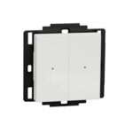 Schneider Exxact Wiser Zigbee Trådlös Tryckknapp 2-kanals Vit