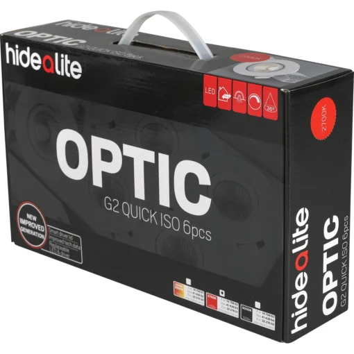 Hide-a-lite Optic G2 Quick ISO 6-pack Tune 2000-3000K 350lm Vit
