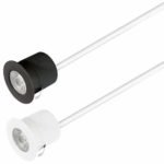 DL mini-D 3W 230V 3000K 30D Svart